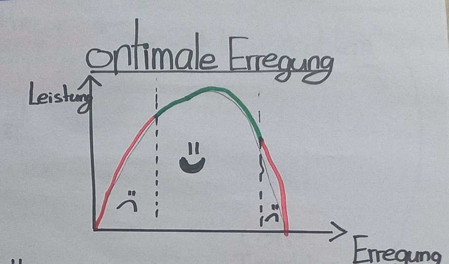 optimale Erregung